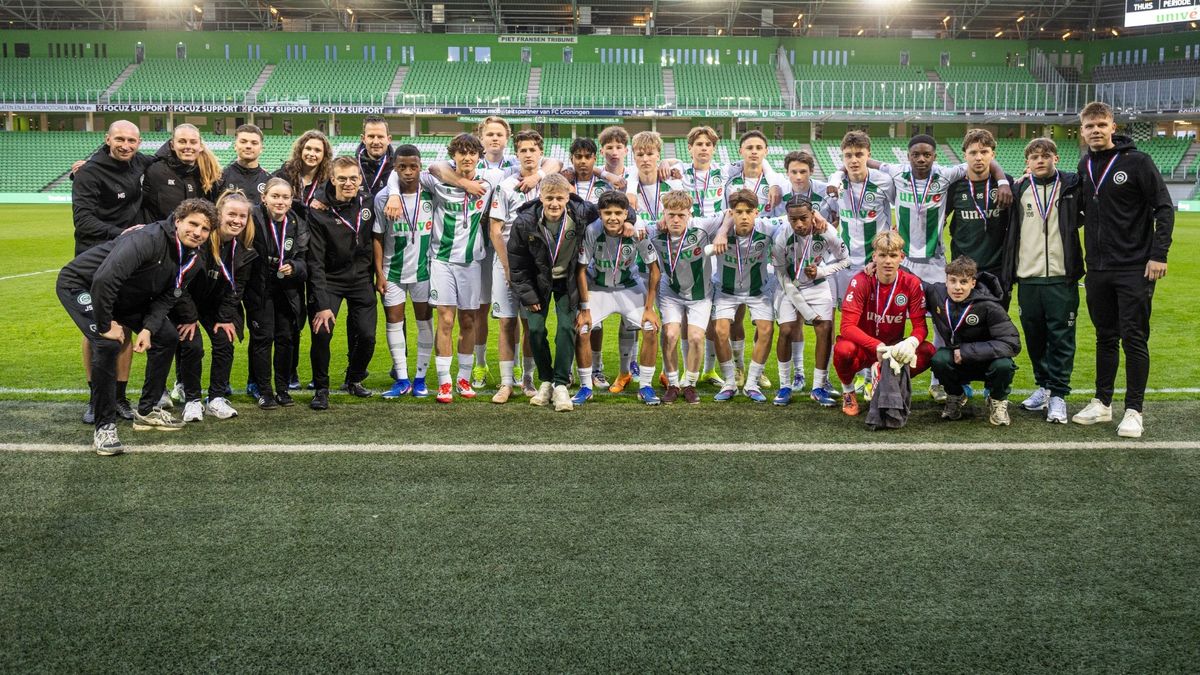 FC Groningen onder 17 verliest bekerfinale ruim van Ajax