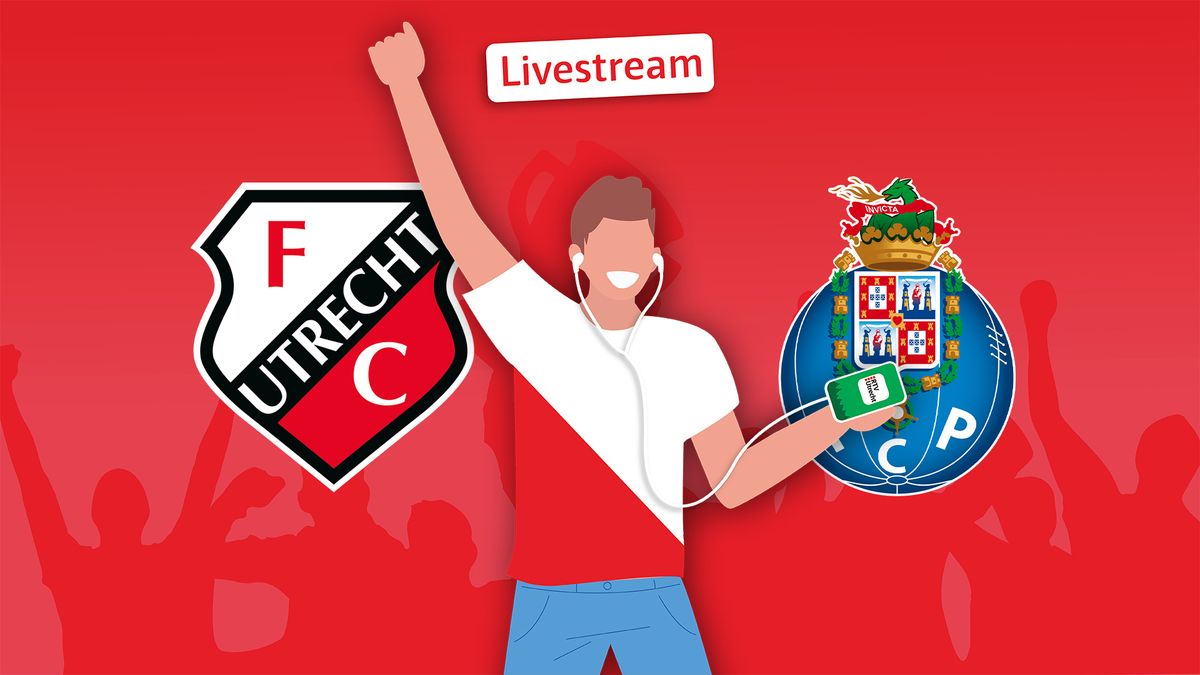 Luister live naar FC Utrecht - FC Porto | Thuisploeg vlak na rust op voorsprong