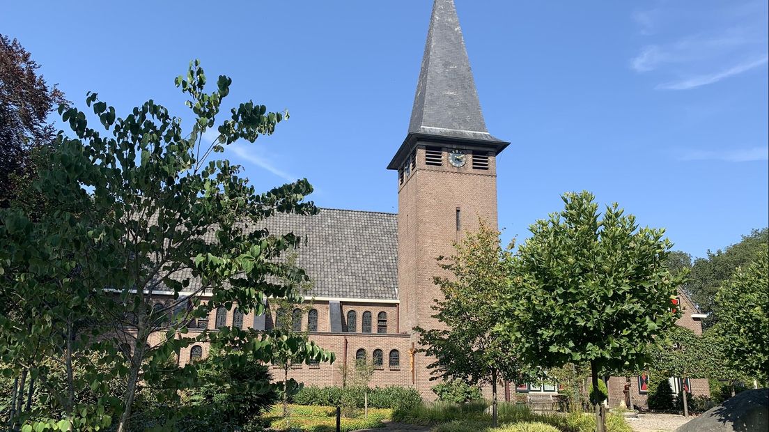 de kerk in Langeveen