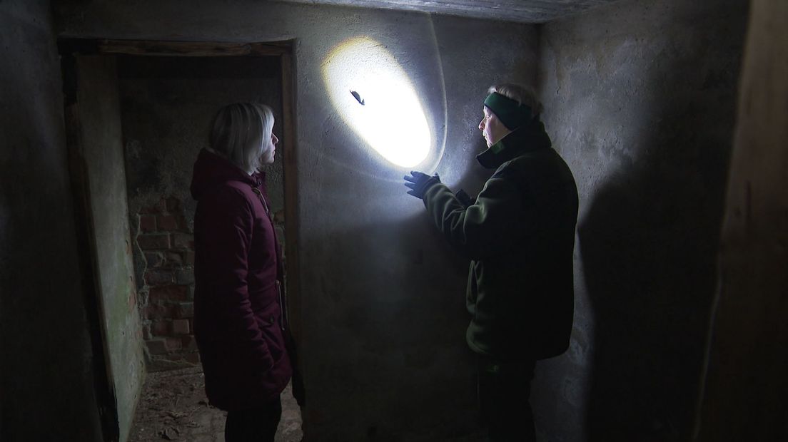Een oude bunker doet dienst als winterverblijf