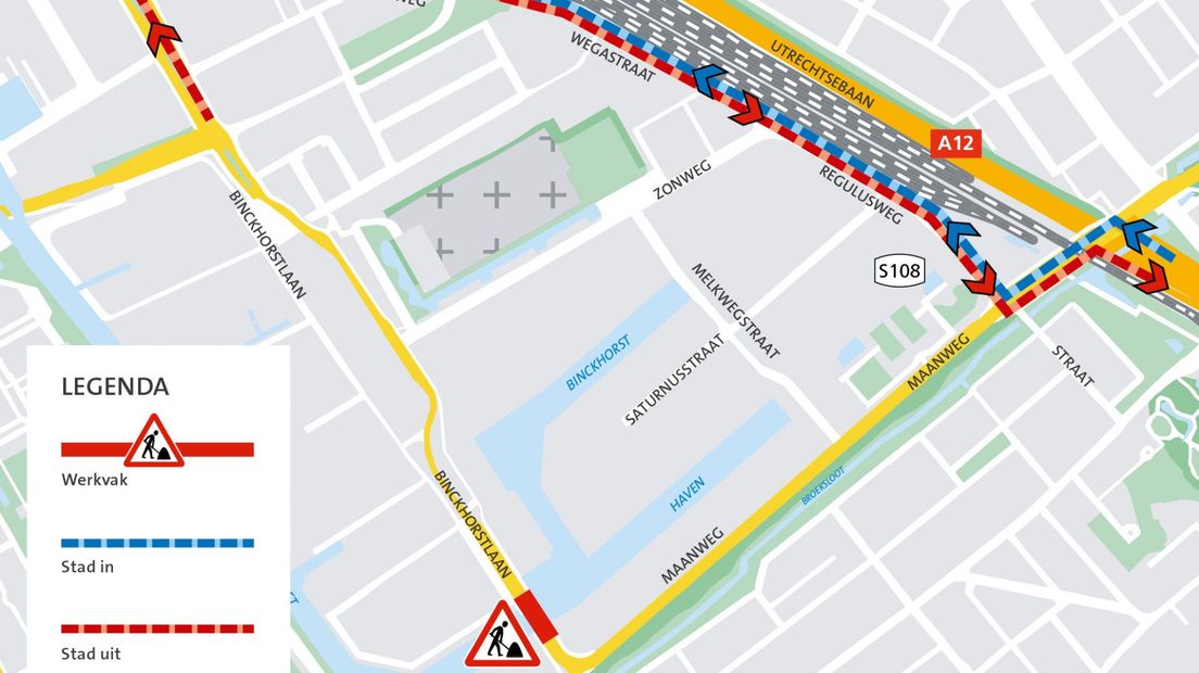 Binckhorstbrug wordt opgeknapt, verkeer moet maand lang omrijden