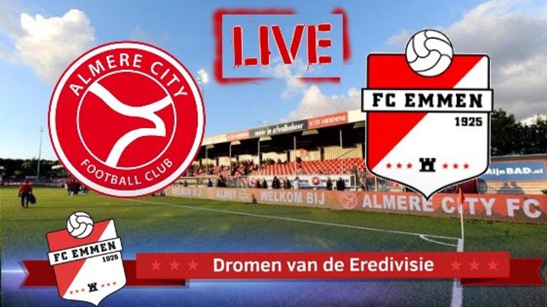 Volg de wedstrijd live bij RTV Drenthe