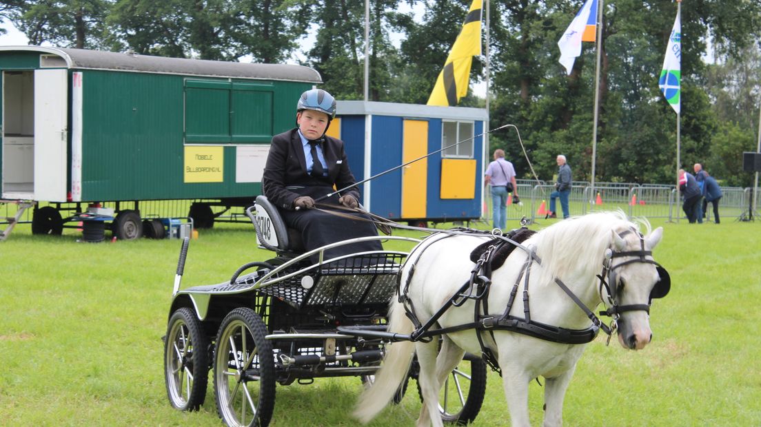 Er waren ook paardenwedstrijden (Rechten: Tamar de Vries / RTV Drenthe)
