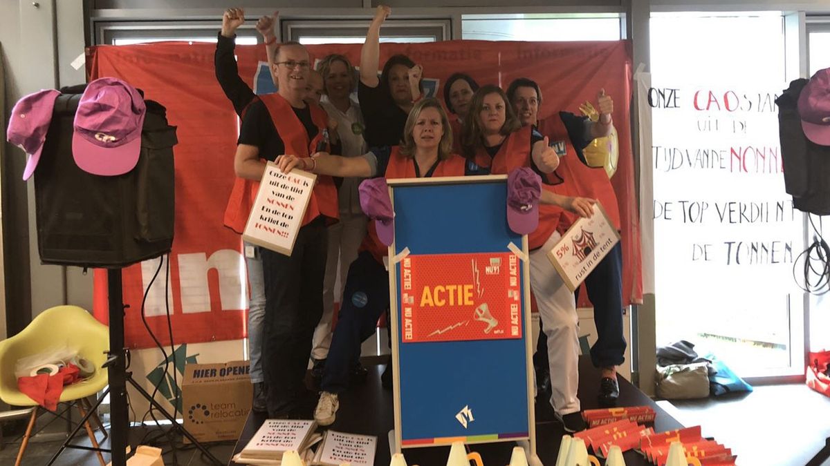 Actie in het ziekenhuis: 'We lopen continu achter de feiten aan' - RTV