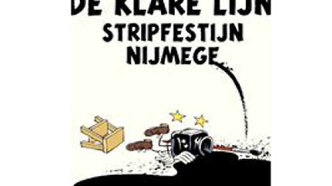 Nijmegen in teken van stripboek