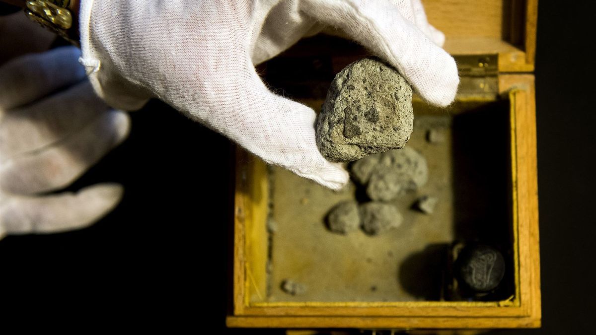 De meteoriet van Ellemeet komt terug naar Zeeland