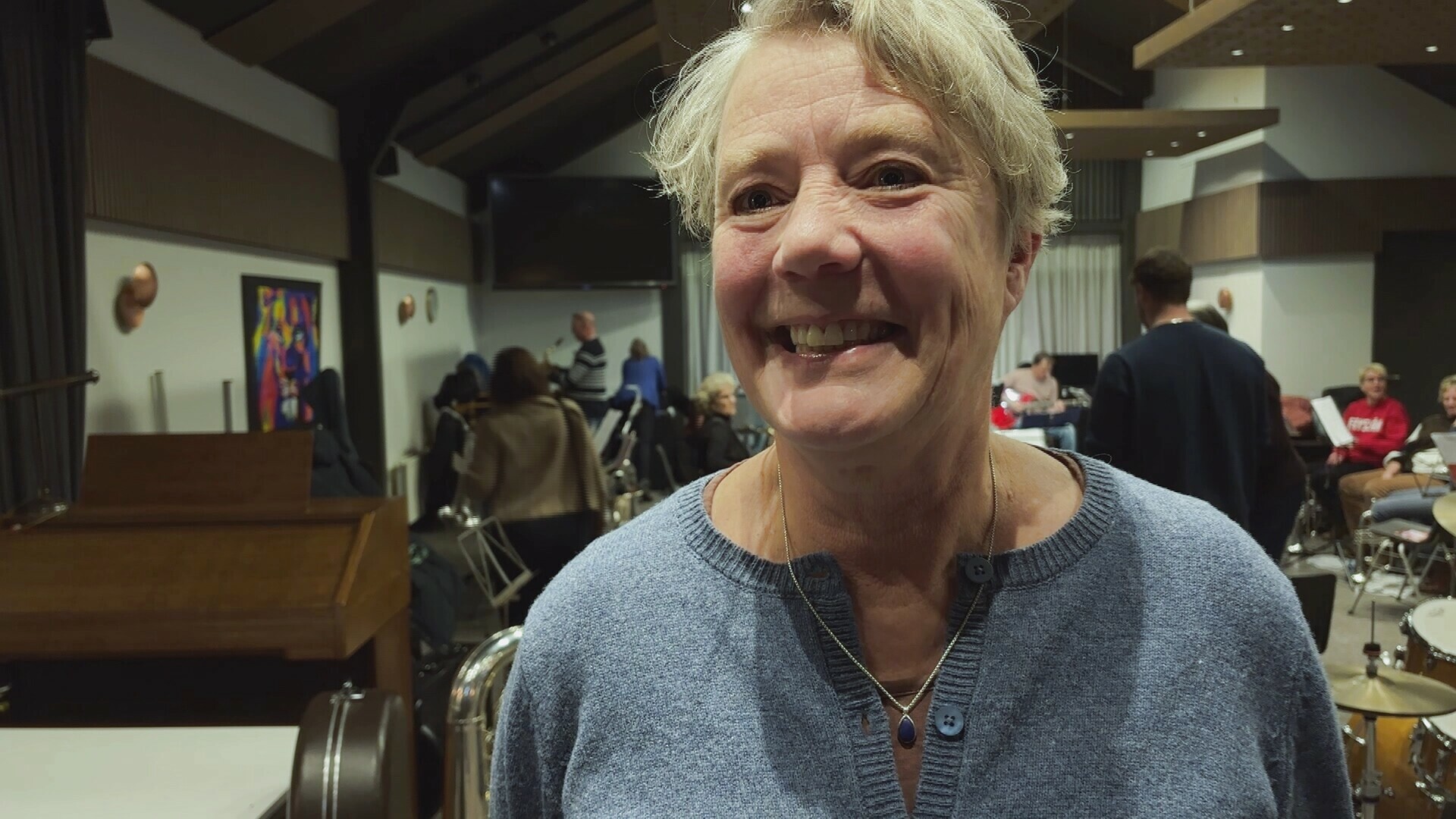 Titia Bouwmeester, ien fan de oprjochters fan Orchestre Partout
