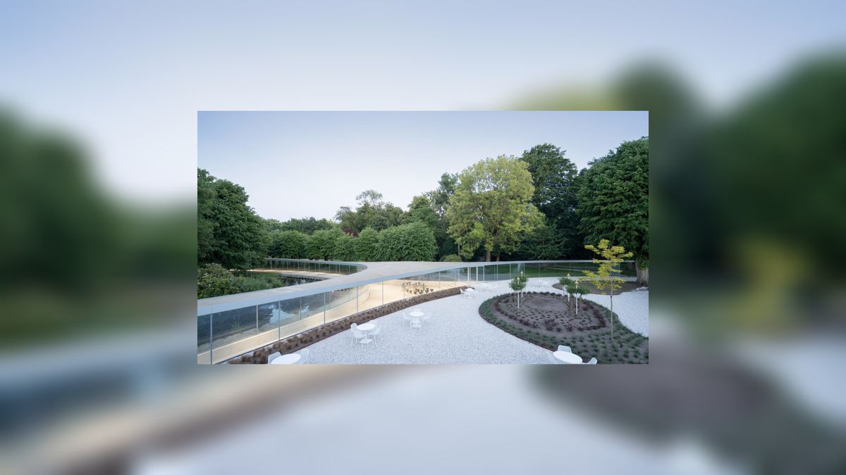 Paviljoen in Park Vijversburg maakt kans op Europese architectuurprijs
