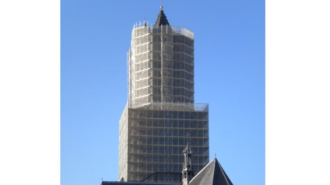 Eusebius ingepakt met Eusebiusdoek