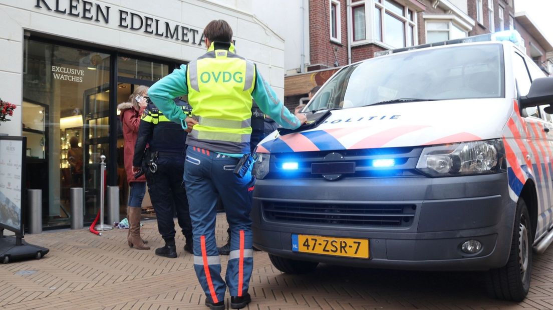 Overval op juwelier in Katwijk