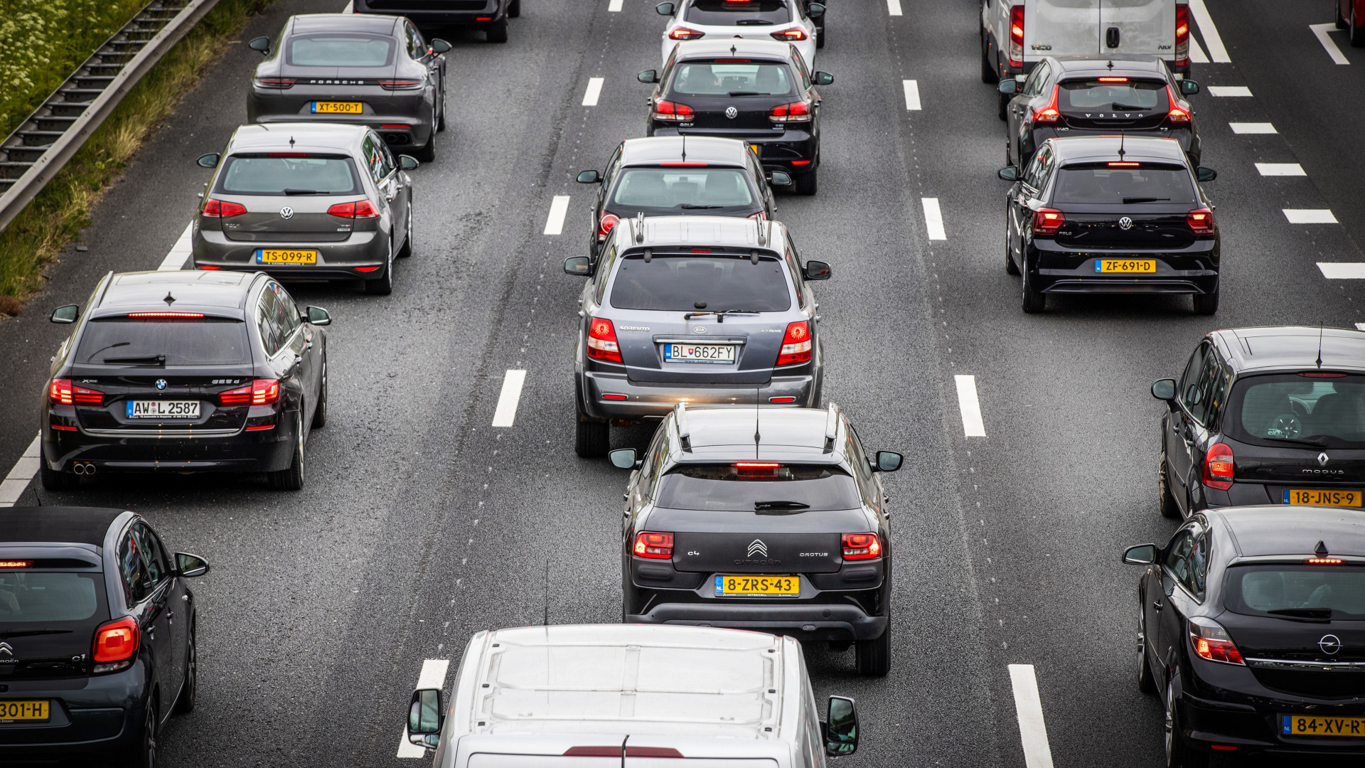 Ongeluk Op A4, Meer Dan Uur Vertraging - Omroep West