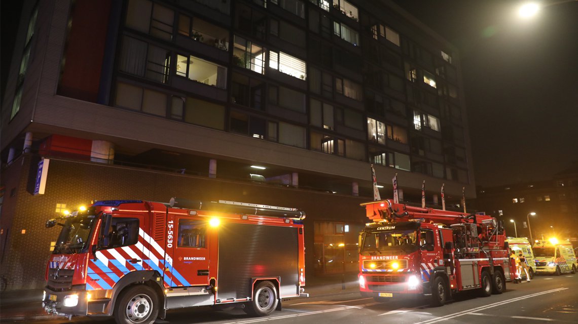 Brand In Flatgebouw Den Haag Onder Controle, Hele Verdieping Werd ...