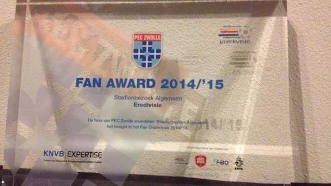 Fan Award PEC Zwolle