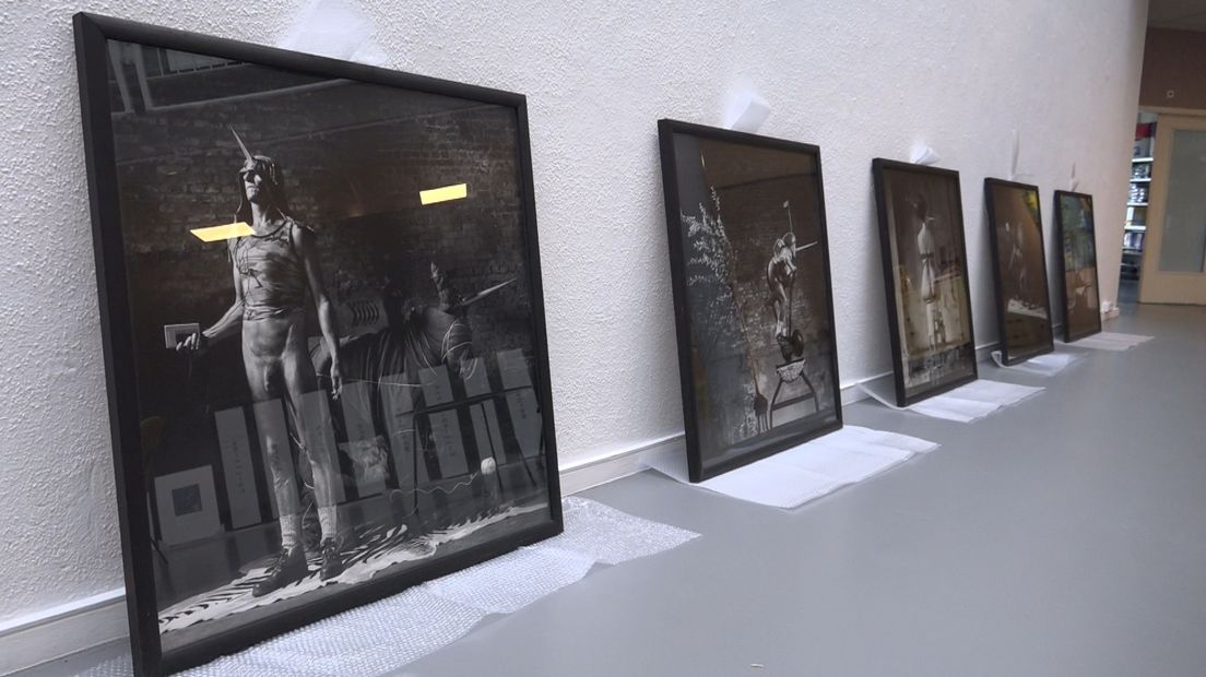 Een aantal foto's uit de expositie
