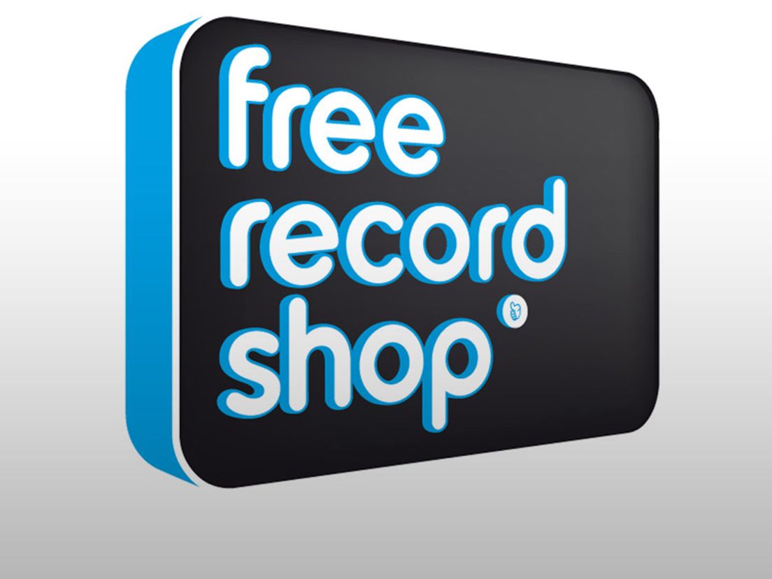 Logo Free Record Shop