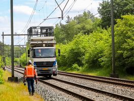 Hele dag geen treinen tussen Amersfoort en Apeldoorn door kapotte bovenleiding