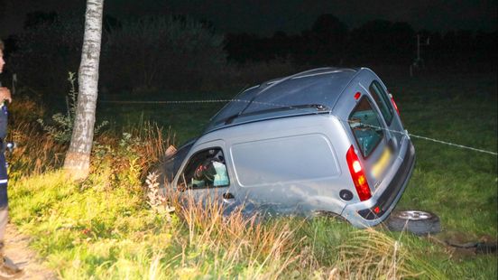 Motorrijder onderuit • bestuurder aangehouden