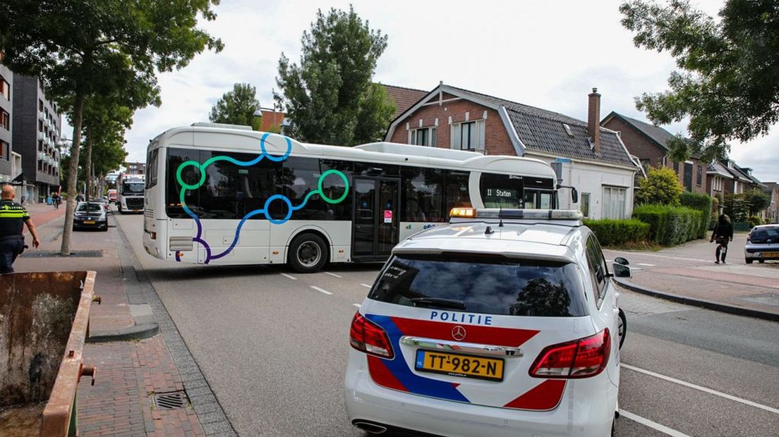 Gaslek in centrum Apeldoorn