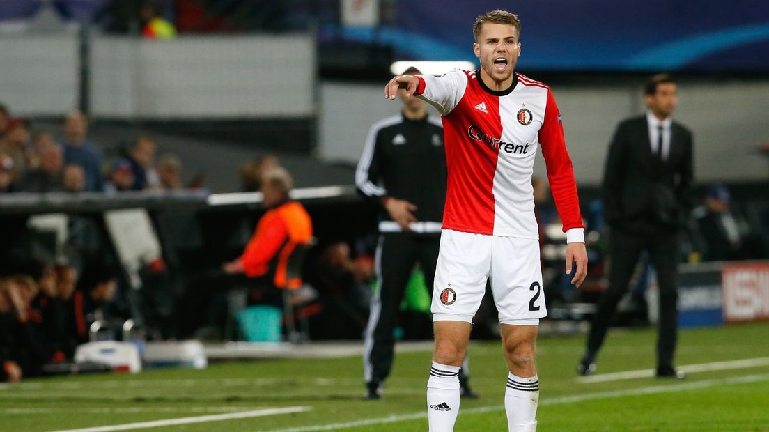 Nieuwkoop blameert zich met Feyenoord