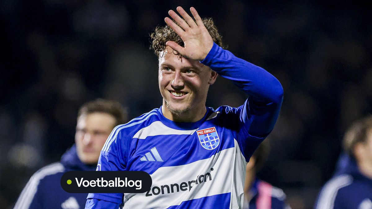 David Voûte tekent eerste profcontract bij PEC Zwolle