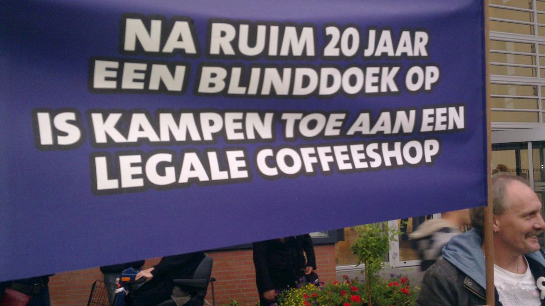 Protest tegen sluiting