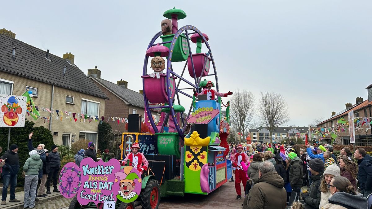 Fotoverslag carnavalsoptocht in Het Zandkruuersgat