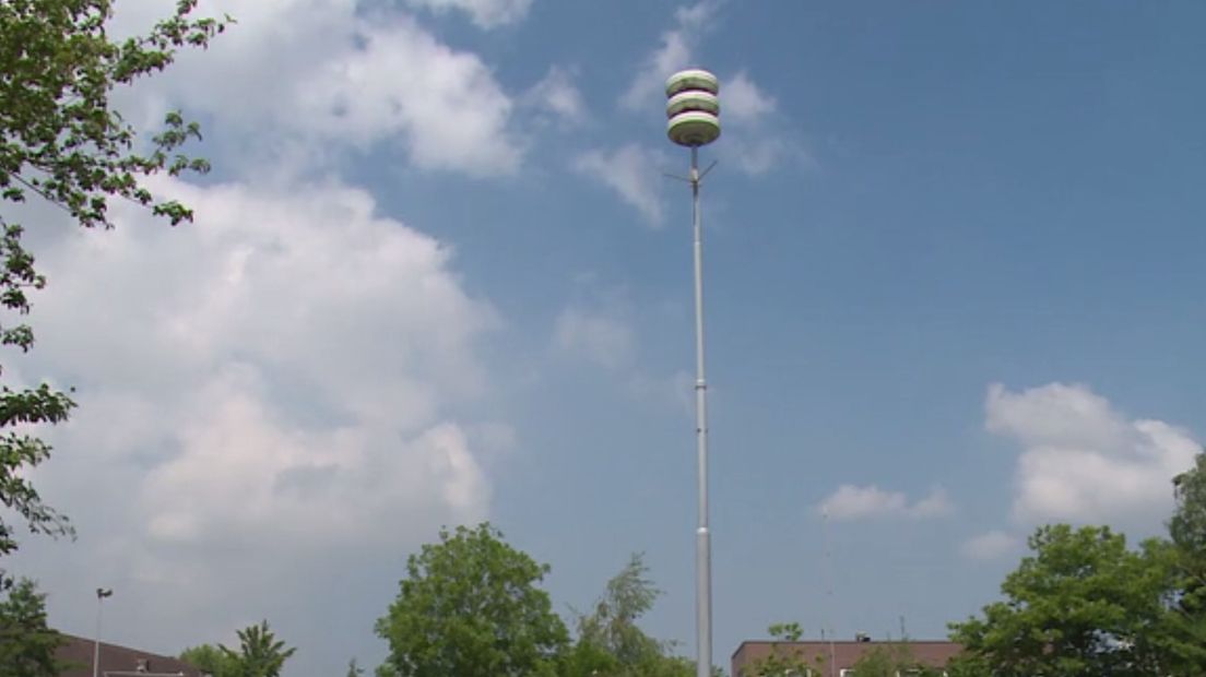 Kapotte sirenes worden getest door Veiligheidsregio Zeeland