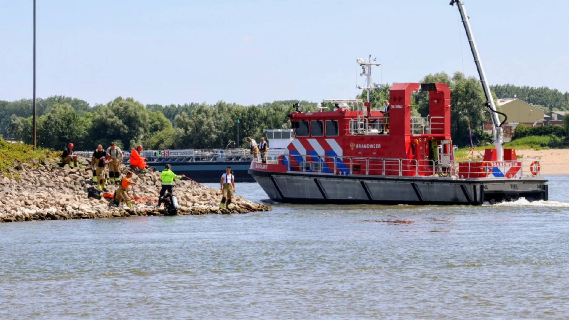 Persoon vermist in de Waal