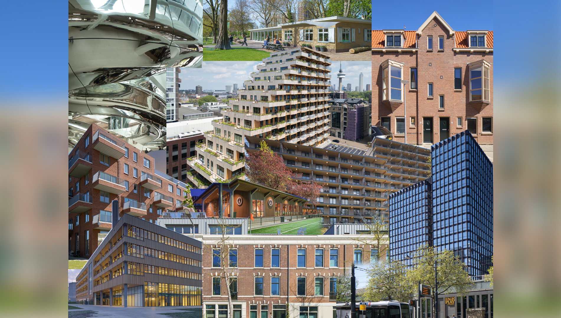 De tien kanshebbers voor de Rotterdam Architectuurprijs 2026