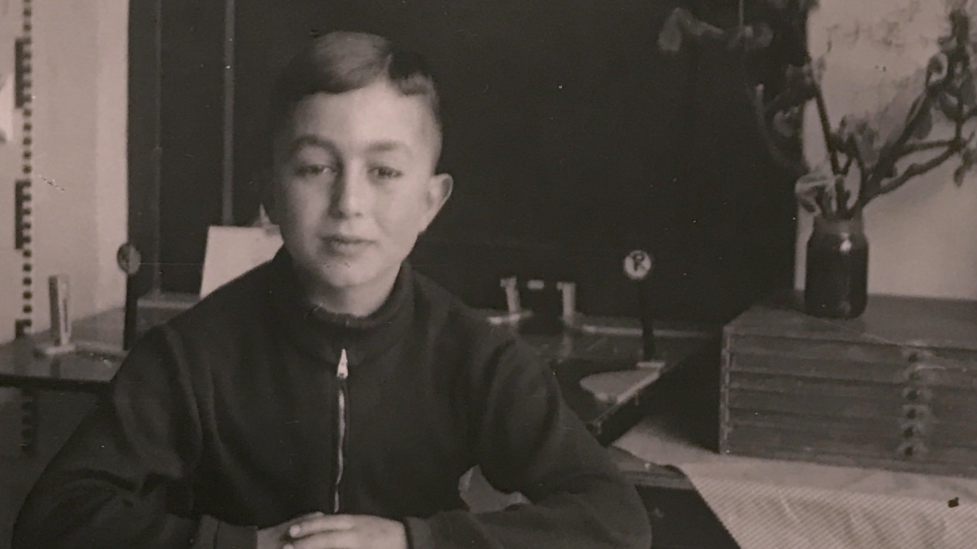 Fred van Vliet as skoaljonge