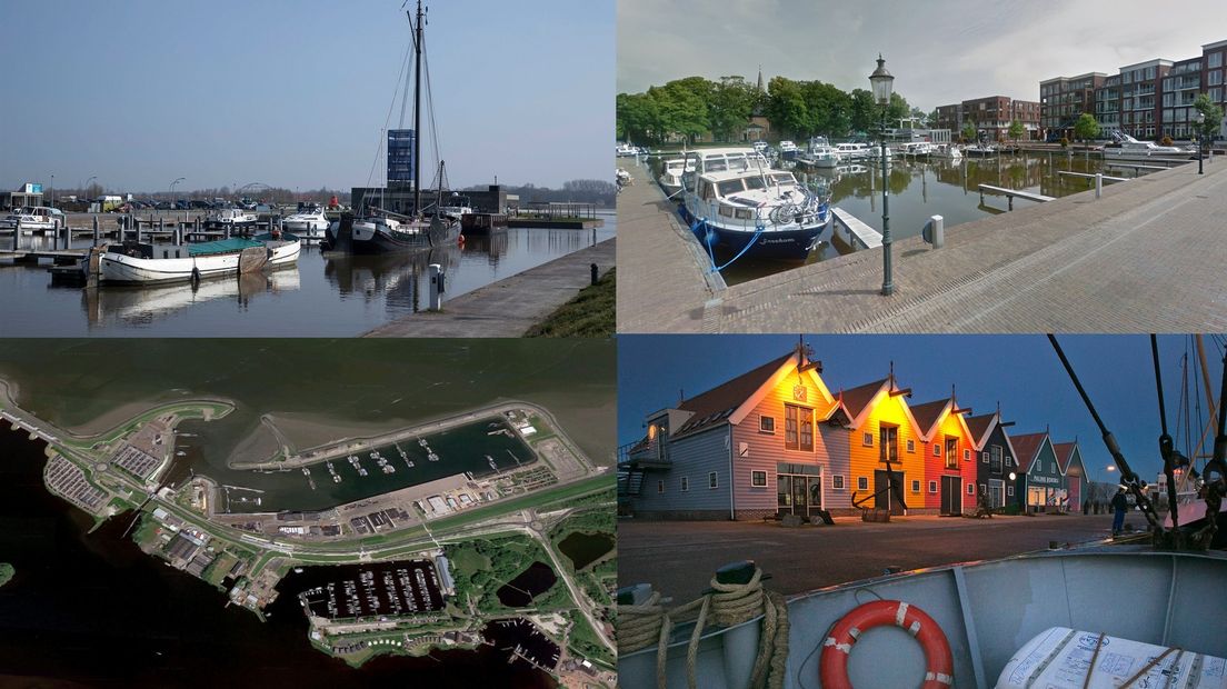 Vier havens uit de quiz van deze week