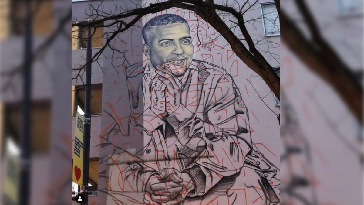 Rapper Feis krijgt muurschildering als eerbetoon - Rijnmond