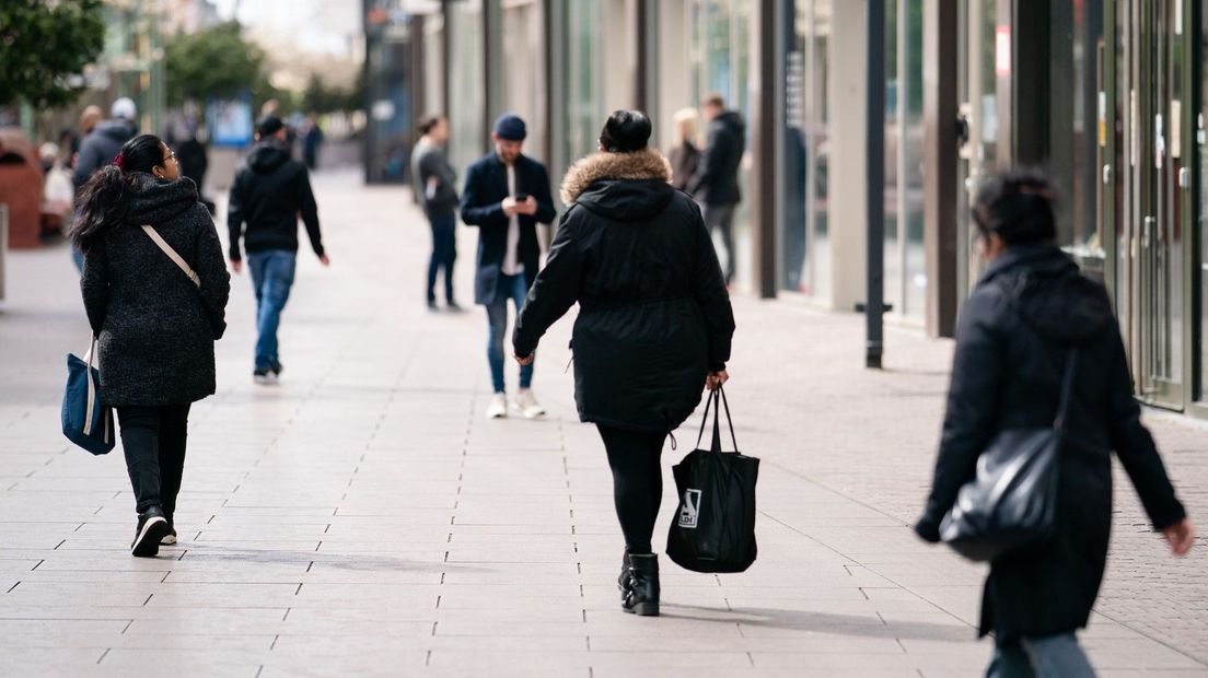 De Grote Marktstraat in Den Haag