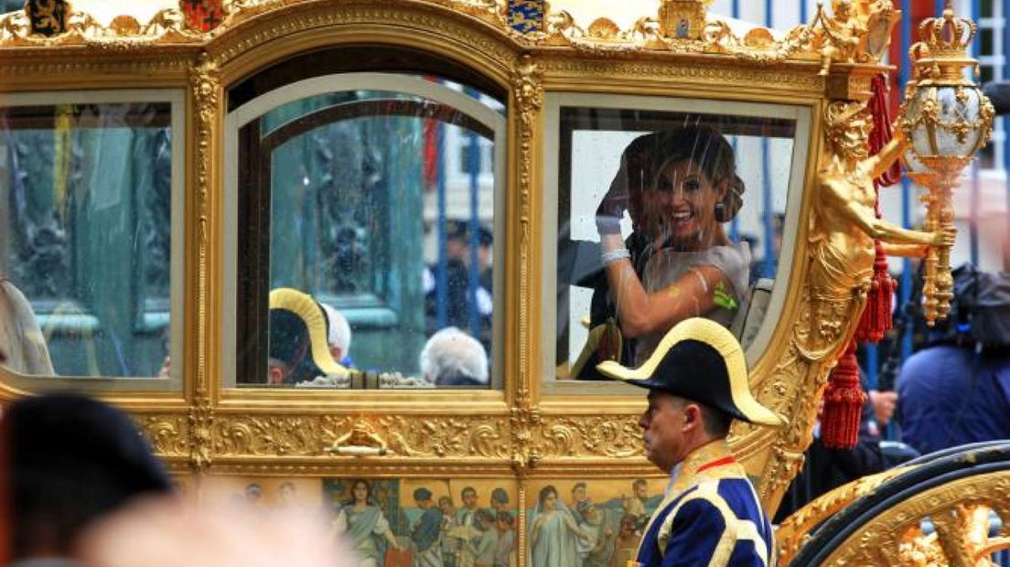 Gouden Koets met Maxima foto John van der Tol