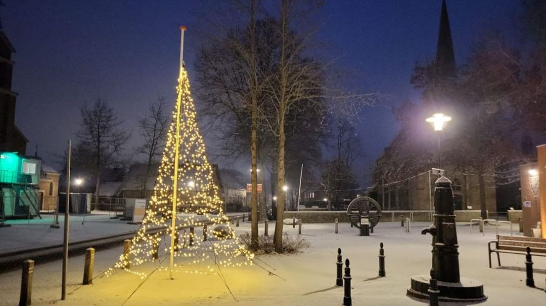 Een winters plaatje uit Heumen.