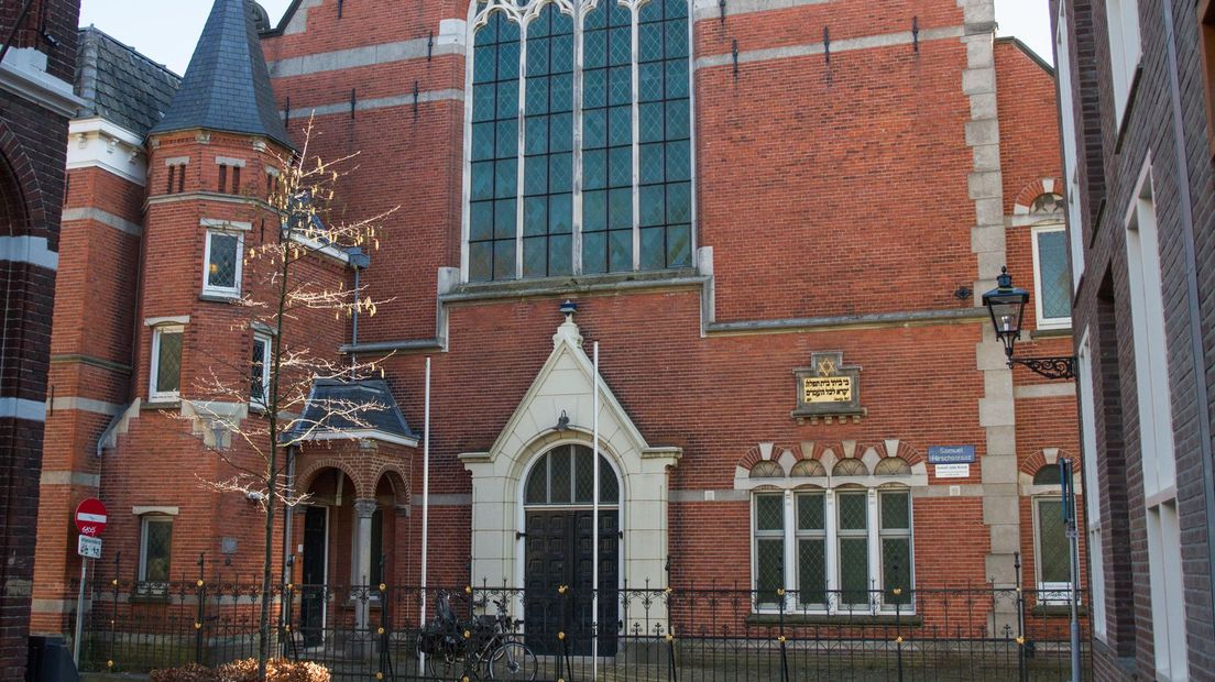 De synagoge in Zwolle.