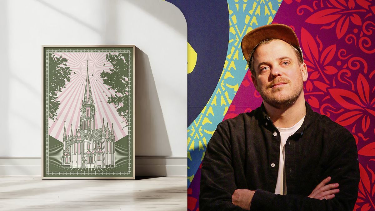 Roermondse ontwerper helpt mee aan reparatie Vondelkerk met speciale grafische print