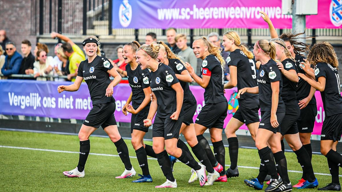 SC Heerenveen onderuit tegen PSV in Nieuwehorne