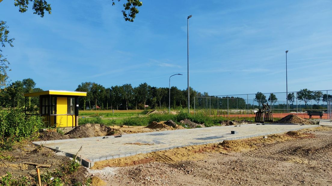 De renovatie van het Harm Kuiper-sportpark in Odoorn