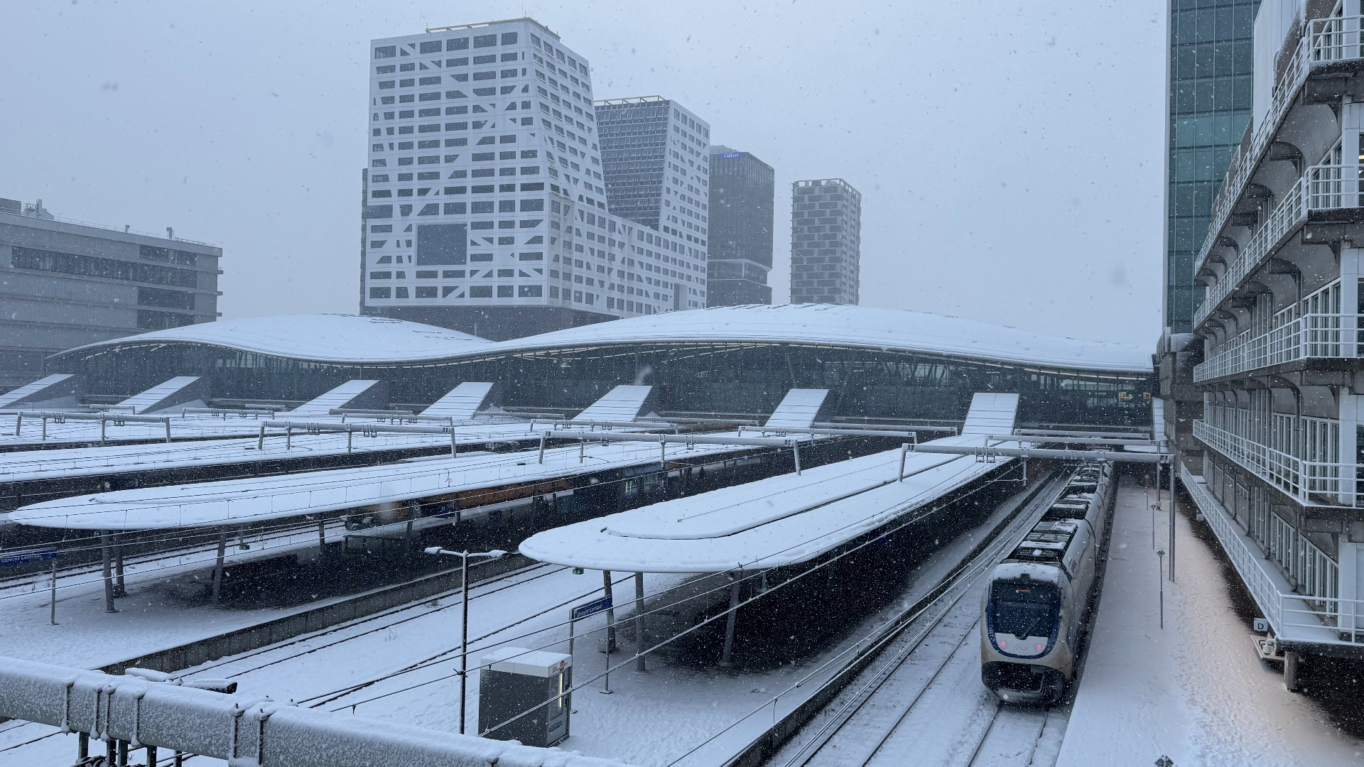 Station Utrecht Centraal eerder vandaag