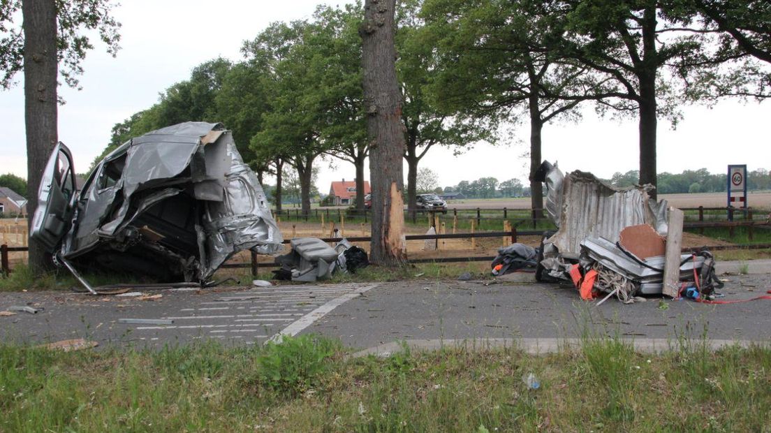De ravage is groot.