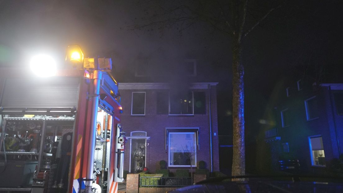 Brand in woning in Deventer