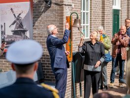 In Beeld: prinses Beatrix heropent molen De Wachter in Zuidlaren