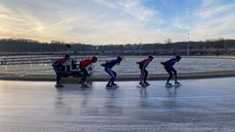 Wonderschaatsbaan in Winterswijk nu al open: 'Spiegelglad ijs'
