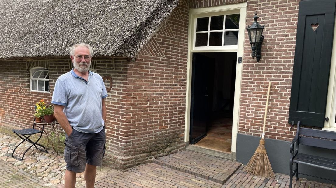 Projectleider Jan-Arie van Berkum van dorpscorporatie 'Nei Naoberschap'