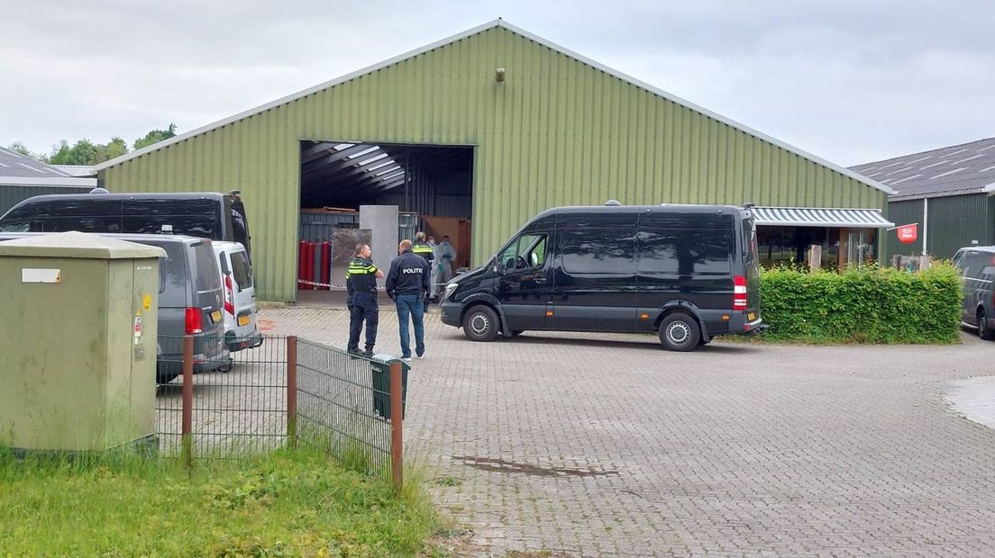 Vermoedelijk drugslab ontdekt in Bruchterveld