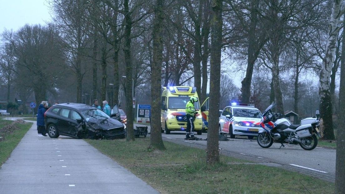 Gewonde bij ongeluk in Oudleusen