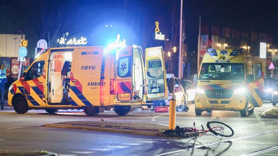 Fietser gewond bij aanrijding in Utrecht.