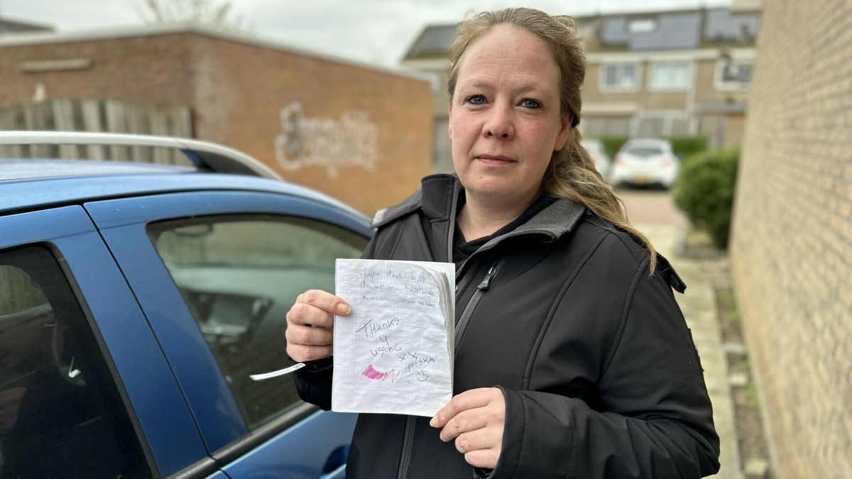 Heinkenszand in de ban van auto-inbreker Polska: ook Suus kreeg briefje nadat haar auto werd gestole