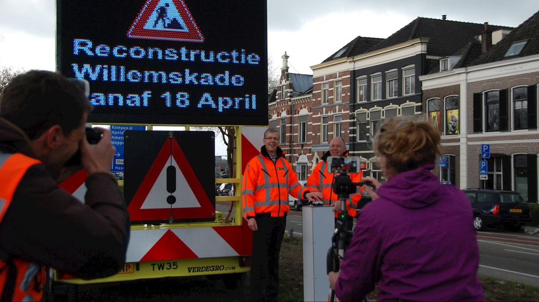 Startsein reconstructie Willemskade